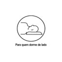 Ver imagem 2 de Travesseiro Fibras Siliconadas Aman Corpo Inteiro Kit C/ 2 Un 50x130 - Ortobom