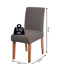 Ver imagem 4 de Conjunto Sala de Jantar Mesa Miami 1,60m 6 Cadeiras Trieste Dobuê