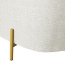 Ver imagem 5 de Sofá Orgânico 2 Lugares Living Maitê 1,80m - Élpis Móveis - Linho Bege