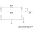 Ver imagem 2 de Porta Toalha Bastão Duplo Docol Top