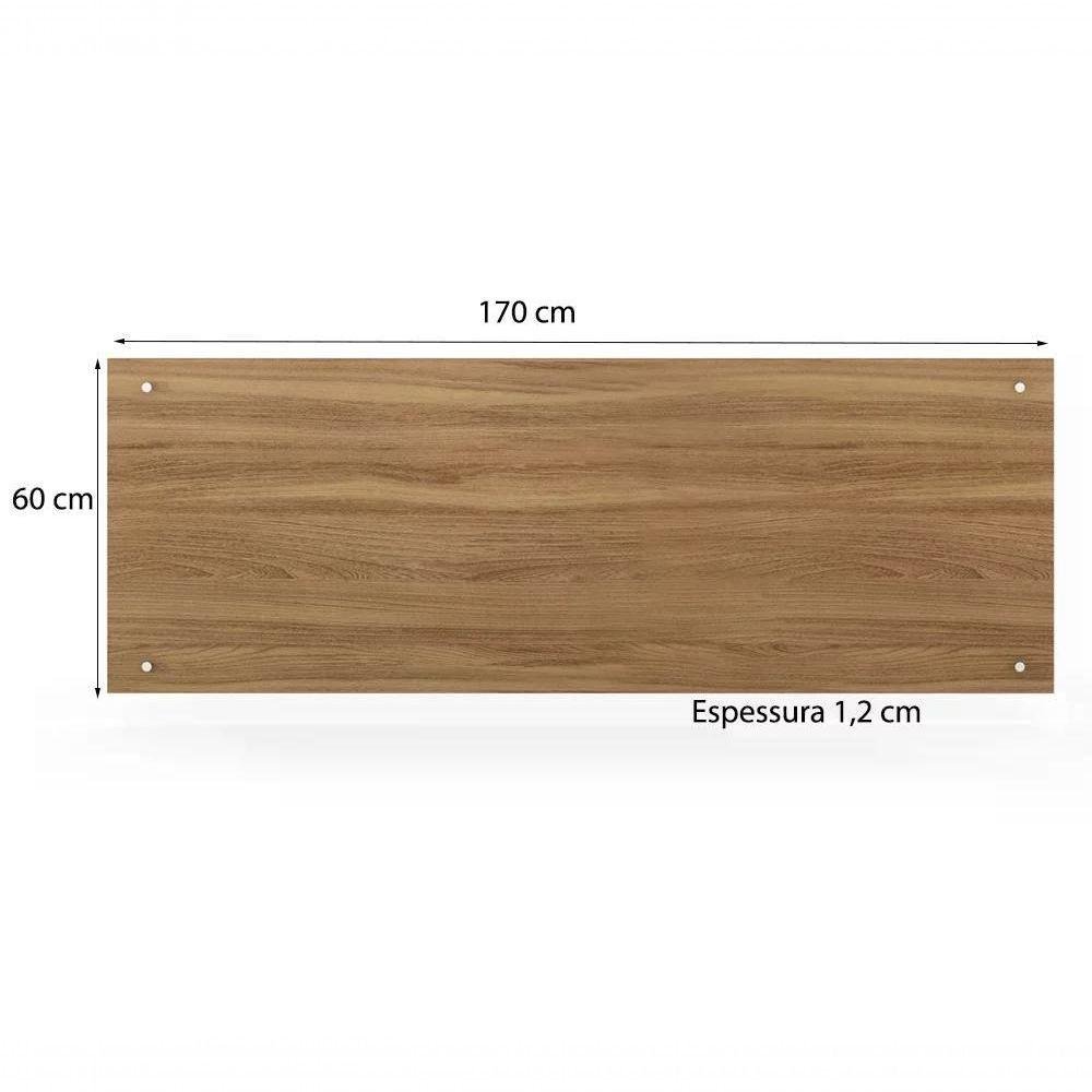 Painel Cabeceira Casal 170cm 79000 Amendola Demobile Amendol - 4