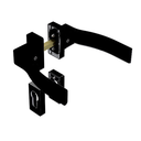Ver imagem 3 de Ls - Conjunto Fechadura Euro 65 com Maçaneta Flare L30 Udinese 325/65 Preto