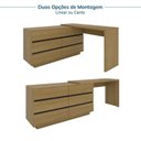 Ver imagem 6 de Escrivaninha em L ou Reta Oring 6 Gavetas 139,8cm CabeCasa MadeiraOriginals