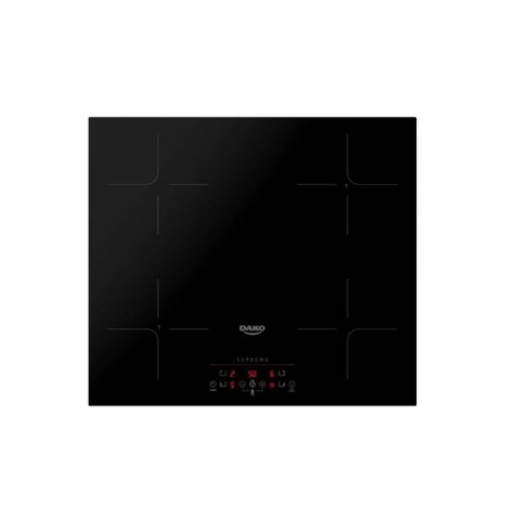 Cooktop de Indução Dako Supreme 4 Bocas Vitrocerâmico Touch 220v