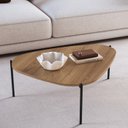 Ver imagem 2 de Mesa de Centro Organica Pe Metal Preto Hanover 28014 Artesano