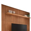 Ver imagem 5 de Rack para Sala com Painel Ripado para Tv 60 Pol Ada D03 Freijó - Lyam Decor