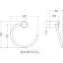 Ver imagem 2 de Porta Toalha Argola Docol Single