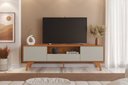 Ver imagem 6 de Rack Sinus 180 - Mv - Rei de Casa Off White/Naturale
