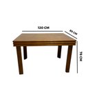 Ver imagem 7 de Mesa Fixa Colonial 120x80:mel