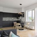 Ver imagem 5 de Tapete Redondo Bege Felpudo Leve Antiderrapante Quarto Banheiro 2un