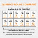 Ver imagem 4 de Papel de Parede Adesivo Geométrico Triângulo Azul - 2,5m