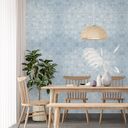 Ver imagem 1 de Papel de Parede Adesivo Geométrico Triângulo Azul - 2,5m