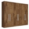 Guarda Roupa Casal 6 Portas 4 Gavetas - Alba-braúna - Made Marcs - 2