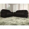Sofá 2 e 3 Lugares Preto 601 Corsa - 1