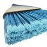 Vassoura Nylon Varre Canto Plus Macia Sem Cabo Azul Duplás - 4