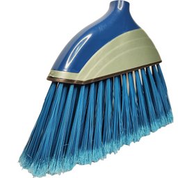 Vassoura Nylon Varre Canto Plus Macia Sem Cabo Azul Duplás - 2