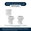 Ver imagem 4 de Tampa de Vaso Decorado Golfinhos Porto para bacia Luzarte 6lpf Convencional