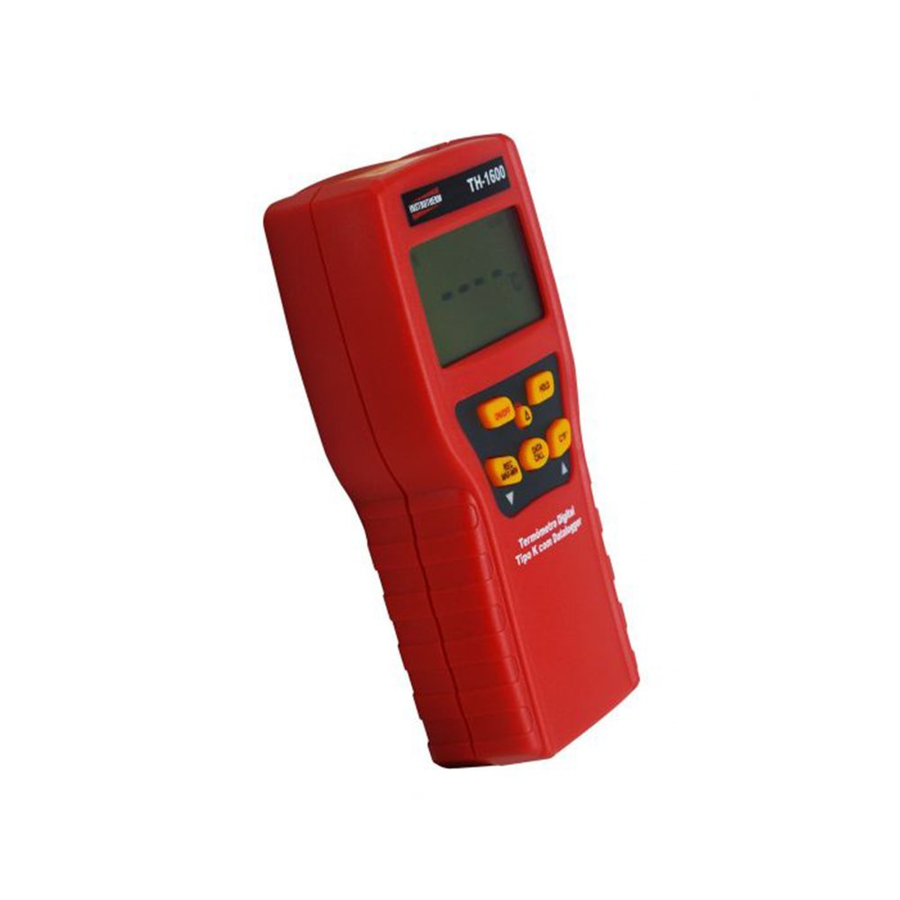 Kit Termômetro Digital Sensor Tipo K Datalogger Sensor Temperatura -70 A 850°C Imersão S-03k Com Cer - 6