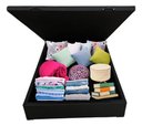 Ver imagem 6 de Box Baú Casal Corino Preto 1,38x1,88 So1clique Pistão a Gás