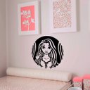 Ver imagem 1 de Adesivo de Parede Rapunzel e Pascal-Grande 75x75cm