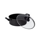 Ver imagem 1 de Panela Grande Caçarola N° 24 C/ Tampa de Vidro