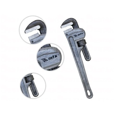 Chave de grifo Americano em alumínio 24 pol 600mm Mtx
