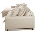 Ver imagem 5 de Sofá Cama A294 3 Lugares Retrátil e Reclinável 190cm Creme Meu Sofá Online