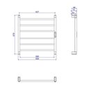 Ver imagem 2 de Toalheiro Térmico de Parede 2044.bl110d.aqc.mt 110v Black Matte Preto Deca