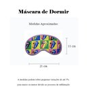 Ver imagem 5 de Kit Almofada Travesseiro Encosto Pescoço + Máscara Multicolorido Balões