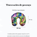 Ver imagem 6 de Kit Almofada Travesseiro Encosto Pescoço + Máscara Multicolorido Balões