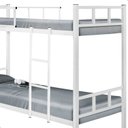 Ver imagem 5 de Beliche de Aço Tubular Reforçado Monaco Branco