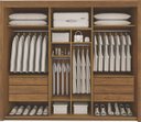 Ver imagem 2 de Guarda Roupa Casal com Espelho 3 Portas 6 Gavetas - Palissy - Móveis Bettio