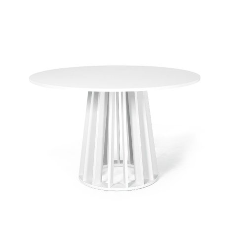Mesa de Jantar Redonda Talia 120cm - Branca