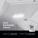 Ver imagem 6 de Freezer / Conservador Horizontal Dupla Acao Eco Gelo 205l Efh300x 220v - Eos
