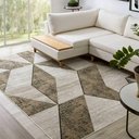 Ver imagem 1 de Tapete Corttex Belga Luxo Marrom - 1,40M x 2M de Largura