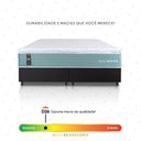 Ver imagem 3 de Cama Box Lagos Molas Ensacadas Queen 158x198 King House
