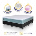 Ver imagem 6 de Cama Box Lagos Molas Ensacadas Queen 158x198 King House
