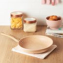 Ver imagem 6 de Kit 2 Potes Porta Mantimentos Rose Gold com Tampa 800ml Lyor Gastro Potinho de Vidro