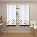 Ver imagem 1 de Cortina Para Cozinha 2,20m x 1,45m Ilhós Estampada Cupcake