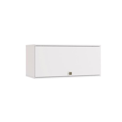 Armário Aéreo Celeste Kappesberg 100% Mdf 1 Porta Basculante Branco 80cm