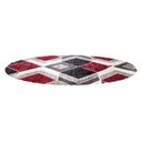 Ver imagem 5 de Tapete Antuerpia 04 0,66x2,10 - Vermelho Bege - Edantex