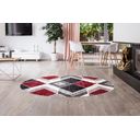 Ver imagem 6 de Tapete Antuerpia 04 0,66x2,10 - Vermelho Bege - Edantex