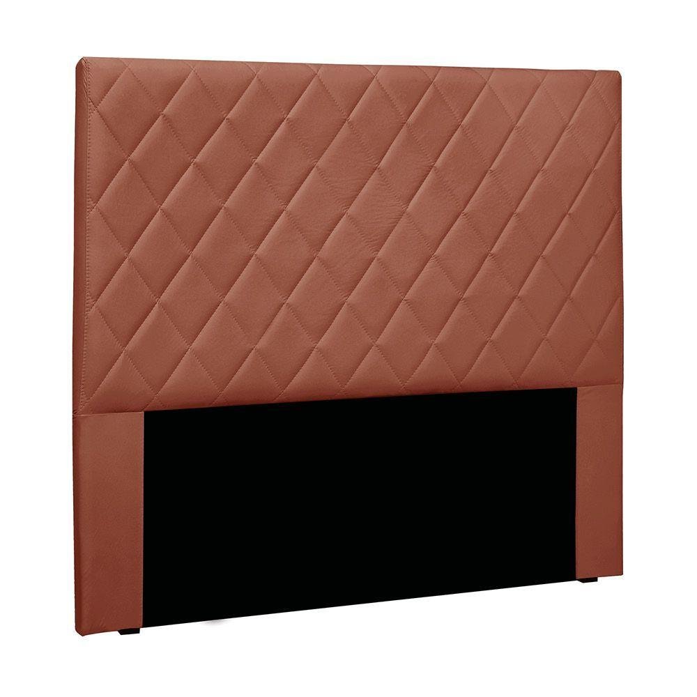 Cabeceira Cama Box Queen 160 Cm Dubai Veludo Cobre S04 - D'rossi - 1