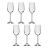 Jogo 6 Taças de Vinho Cristal Titânio Bohemia Forum 110ml - 1
