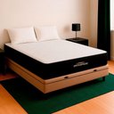 Ver imagem 1 de Cama Box Viúvo e Colchão Orthopedic D33 V-store Bege