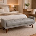 Ver imagem 5 de Puff Recamier 195cm Andros Courino Cinza - Sallar Home