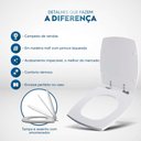 Ver imagem 5 de Assento Sanitário com Amortecedor Anturius Verde para Vaso Luzarte
