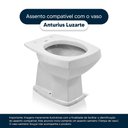 Ver imagem 4 de Assento Sanitário com Amortecedor Anturius Verde para Vaso Luzarte
