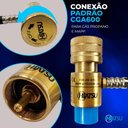 Ver imagem 2 de Maçarico Cano Duplo com Mangueira e Acendedor Automático Hiatsu