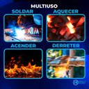 Ver imagem 5 de Maçarico Cano Duplo com Mangueira e Acendedor Automático Hiatsu